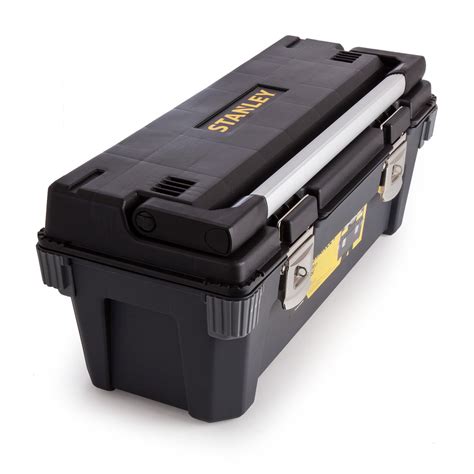 stanley tool box 22 in l metal|stanley 26 inch tool box.